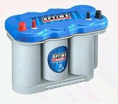 OPTIMA BlueTop D27M Dual Purpose Marine Battery Group 27 AGM 12V 800 CCA Deep Cy
