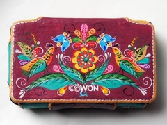 Cowon A2 A3 painted case. Stylized as Uftyuga painted.