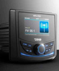 DS18 Marine 3″ Gauge Hole Head Unit Color Screen Bluetooth AUX USB Stereo MRX150