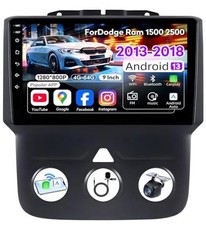 4Core Android 13 Car Radio for Dodge RAM 9″ – 4GB RAM + 64GB ROM-1