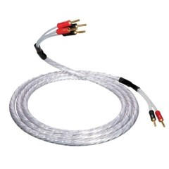 QED XT25 Bi-Wire Speaker Cables (A Pair) Terminated Qed Airloc Plugs