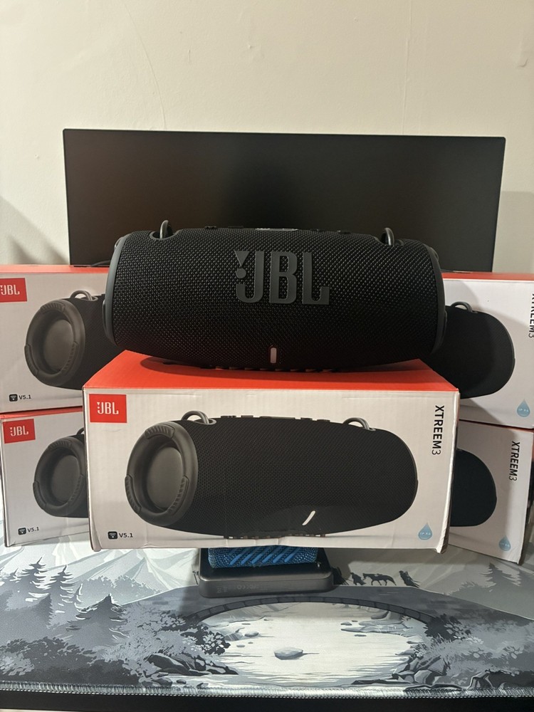 JBL Xtreme 3 Portable Bluetooth Speaker – Black