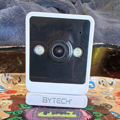 BYTECH Wi-Fi Indoor IP/Network Surveillance Camera White BY-CM-WF-101-WT