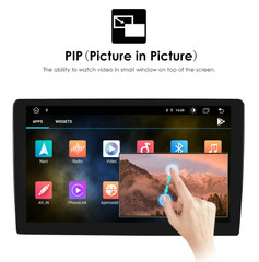 Double Din Android 9″ Car Stereo CarPlay 8Core 4GB RAM 64GB ROM GPS Navigation