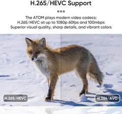 1080P HDMI Digital Media Player – Compact Design for USB & SD Playback