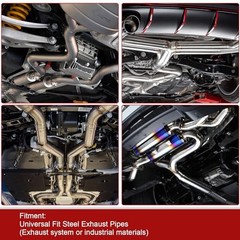 2.25”Inch DIY Custom Mandrel Exhaust Pipe Tube Pipe Intercooler 2.25 Inch