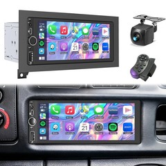 Car Radio Stereo for Dodge Ram Dakota Caravan – Wireless CarPlay & Android Auto