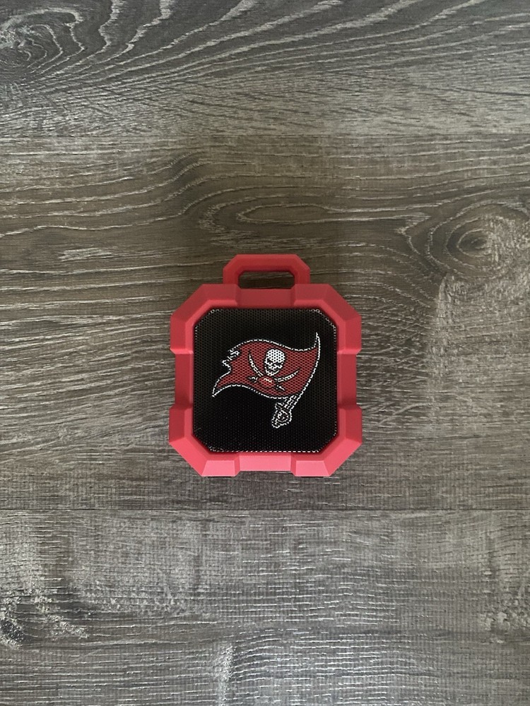NFL Tampa Bay Buccaneers Speaker Wireless Bluetooth Shockbox LED Light Portable