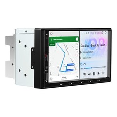8+128GB Android 12 CarPlay Radio Double 2 Din 7″ Car Stereo GPS Player DSP WiFi