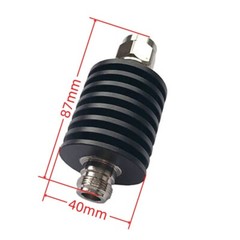 N Type Coaxial Attenuator 30W 50Ω 0-3GHz/4GHz 1/2/3/5/6/10/15/20/25/30/40/50dB