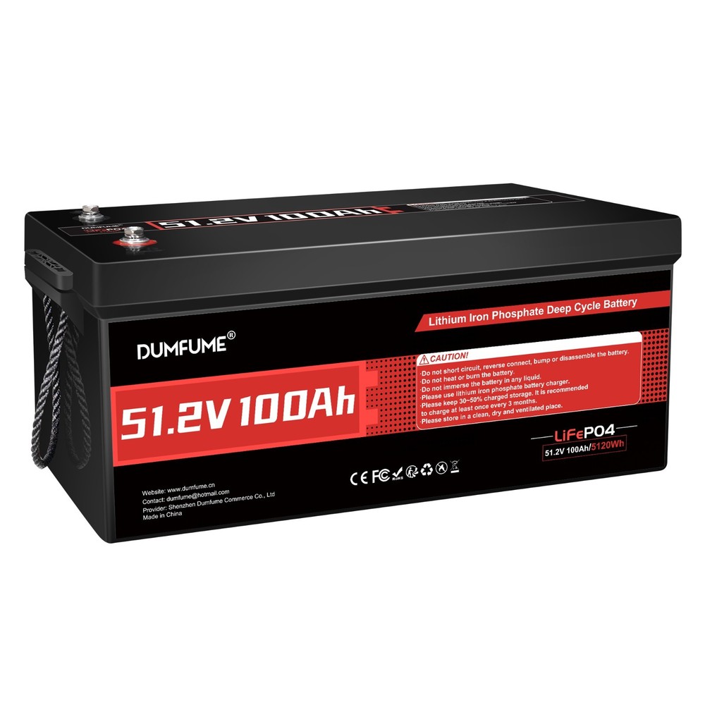 48V 100Ah Lifepo4 Lithium Battery – 200A BMS Deep Cycles for Rvs Backup Power