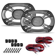 CT Sounds BIO-4X6-COX 160 Watt Max Power 2-Way 4×6″ Car Coaxial Speakers – Pair
