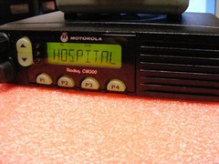Motorola Radius CM300 Mobile Radio AAM50KQF9AA1AN With Accessories