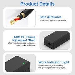 AC Adapter or Electric Bike Scooter battery DYU D3F D3+ ebike Power Supply