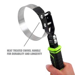 OEMTOOLS 87112 Professional Swivel Oil Filter Wrench (2-7/8″ – 3-3/8″), Oil F…