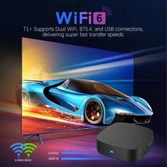 8K 4K Smart TV Box Android Quad Core 8GB RAM 128GB WiFi Media Player
