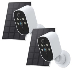 XVIM WiFi Solar Wireless Home Camera Security System Outdoor Camera 2K Monitor