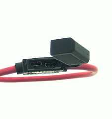 10 PACKS 10 GAUGE ATC FUSE HOLDER IN-LINE AWG WIRE COPPER 12 VOLT POWER BLADE