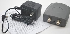 RCA COMPOSITE VIDEO/AUDIO RF MODULATOR TO CHANNEL 3 OR 4 DVD GAME CONSOLES CATV