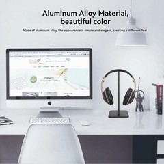 Headphone Stand Headset Holder Rack Desktop Display Earphone Stand USA