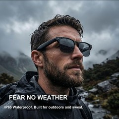 4K Camera Smart Glasses, 8MP Camera Glasses for Life Vlog Travel Work, AI Ass…