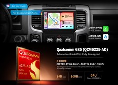 Eonon 6+64G Android 13 Radio DGRMX6S2 for RAM 1500 2013-2018 Split Screen DSP BT