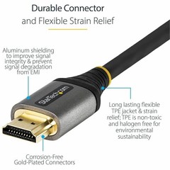 StarTech 20in [0.5m] Premium Certified HDMI 2.0 Cable (hdmmv50cm)