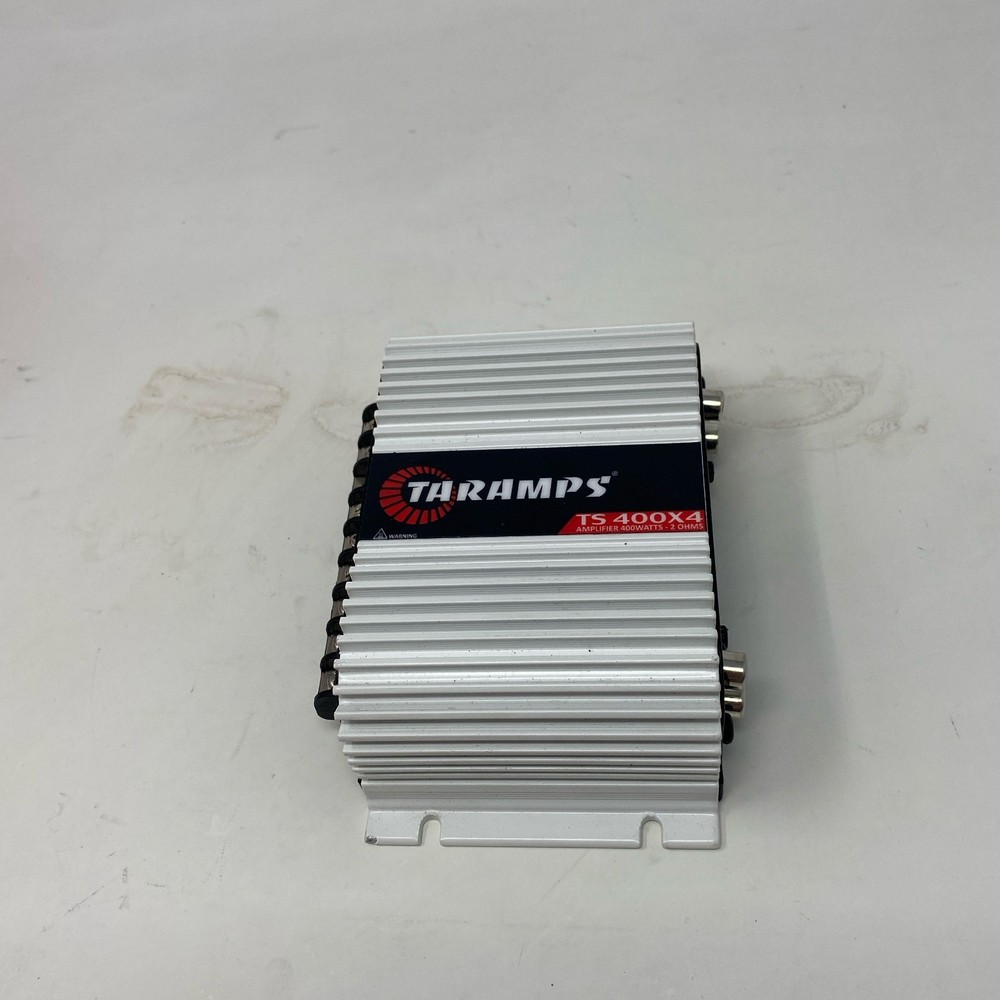 Taramps TS 400×4 V2 4-Channel Car Amp 400W RMS Silver/Black Small