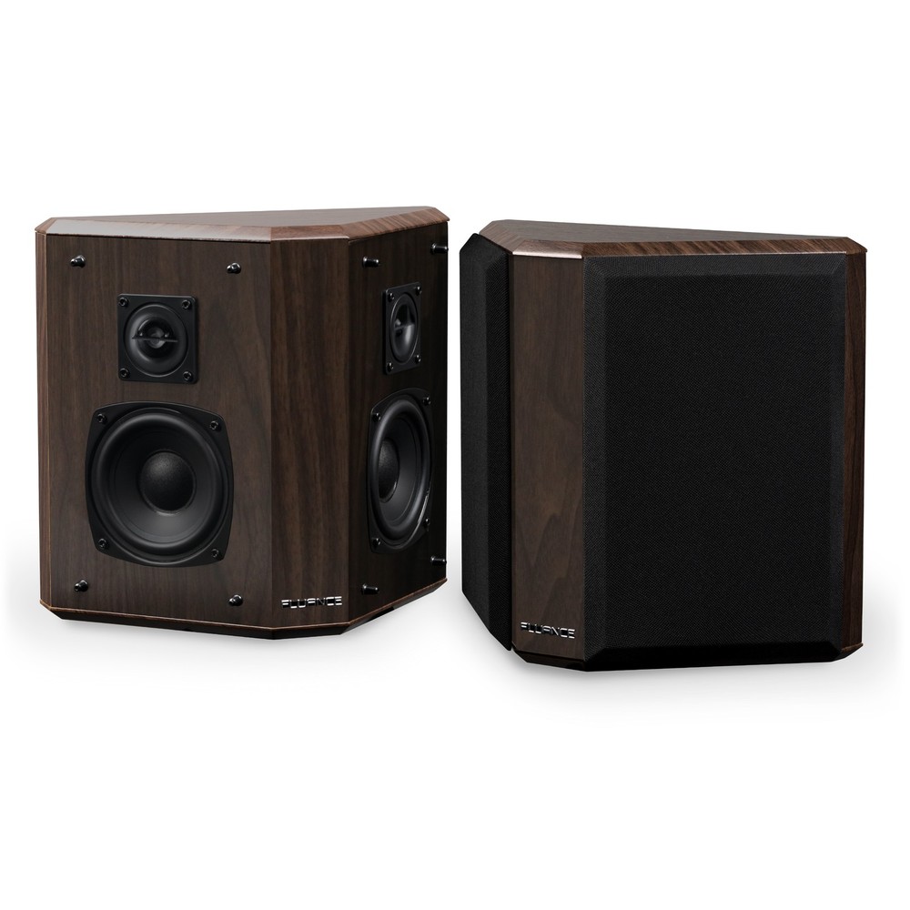 Fluance Elite 2-Way Bipolar Surround Sound Wide Dispersion Speakers