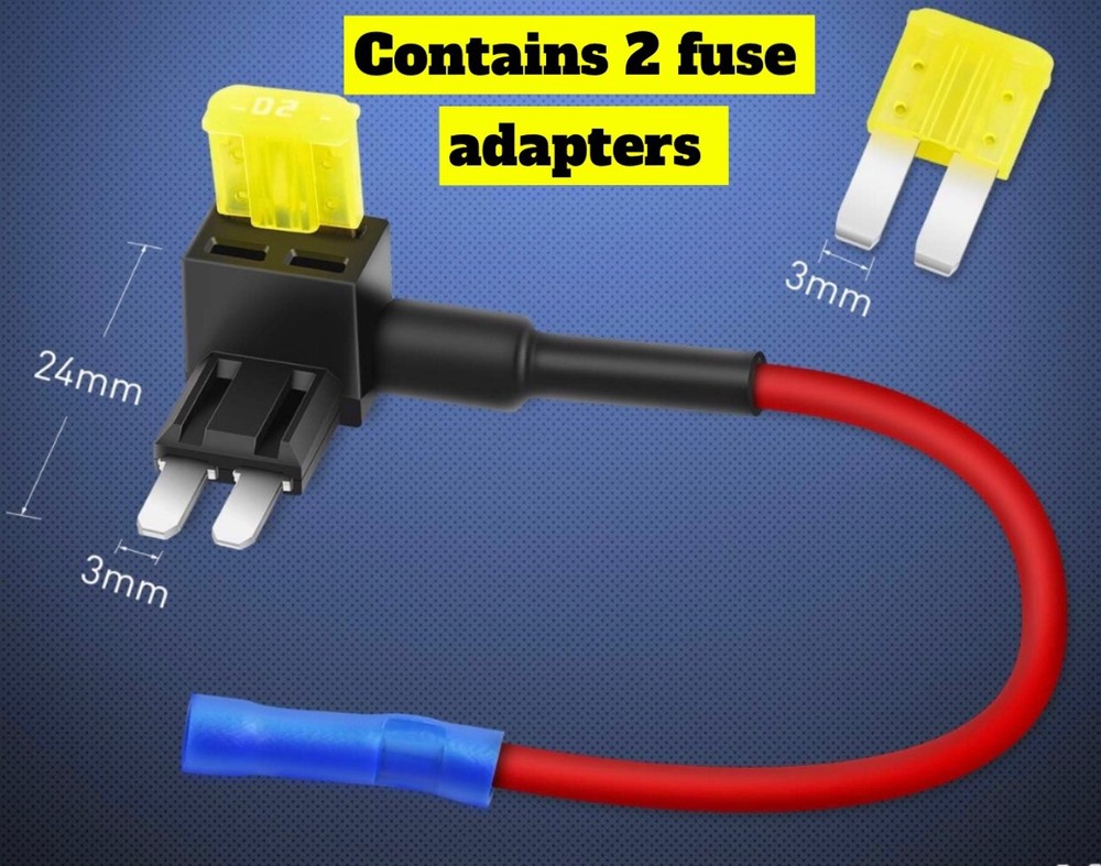 2X Fuse Adapter 2021-2023 F150 Screen Swap