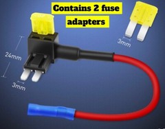2X Fuse Adapter 2021-2023 F150 Screen Swap