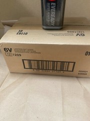 Eveready 6v Lantern Battery #1209 New Lot of 12
