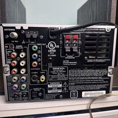 Onkyo DR-UN7 DVD Receiver XM Radio w/2 D-720 Speakers Remote Works Dolby Digital