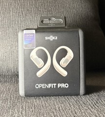Shokz OpenFit Pro Open-Ear Active Noise Reduction Earbuds (White) BRAND NEW!!
