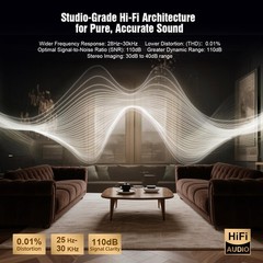 True 5.1.4 Hi-Fi Surround Sound System with Dolby Atmos,
