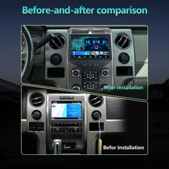 For Ford F150 2009-2014 Apple Carplay Android 15 Car Stereo Radio WiFi GPS Navi