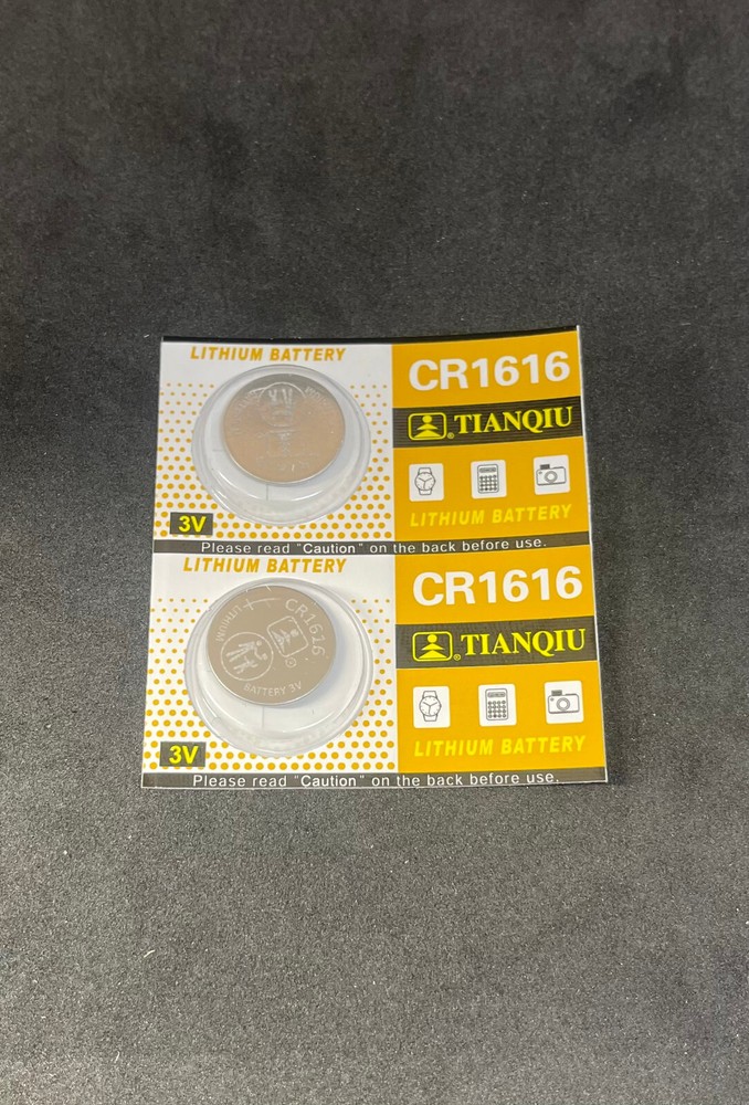 2 Pack CR1616 1616 TIANQIU Lithium 3v Battery USA Free SHIP FRESH