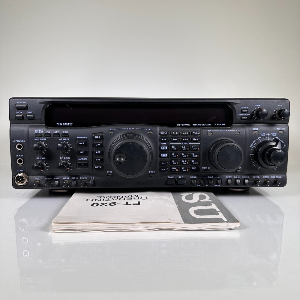 YAESU FT-920 HF 50MHz Transceiver All Mode Transceiver 100 Watts