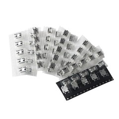 12 Types Micro USB Port Kit Female Jack Plug Connector, 5-Pin Micro USB Socke…