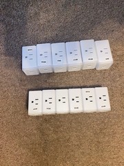 12 PACK – TP-Link Kasa Smart Wi-Fi Mini Plug Energy Monitoring White EP 25 15A