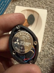 Bellabeat Black/Gold Leaf Chakra HT-30LF-PR-01 ~ Tested Works / Replaced Battery