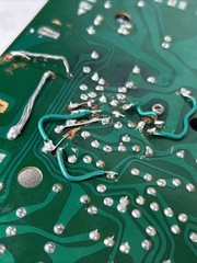 Pioneer Sx-1980 Parts Repair AWR-154B Power Board Parts Repair Not Working