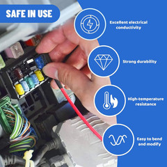 16 Pack 4 Types Fuse Tap,12V Car Add-A-Circuit Fuse Tap Holder | Standard Mini M