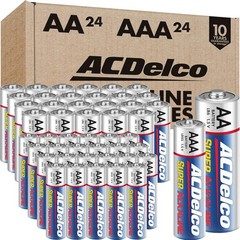 ACDelco 48-Count Super Alkaline Battery Combo Pack