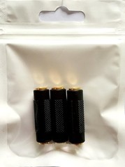 Gold Plated 3.5mm Stereo Jack Female to Female Adapter – 3 Pack for Audio Exc…