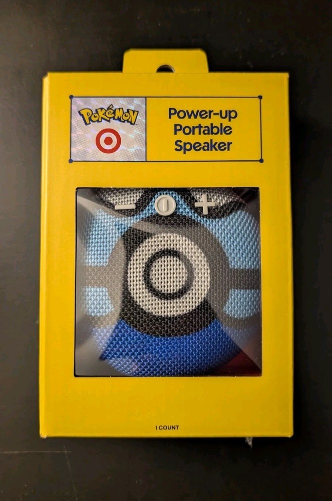 Target Pokemon Power Up Portable Speaker LIMITED Diveball New! Sealed!