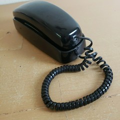 AT&T Trimline Phone 230 Telephone Black Push Button Desktop