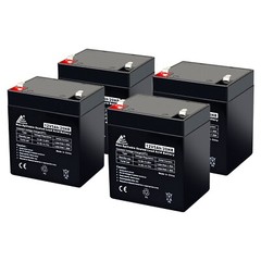 12V 5AH Battery for Razor E100 E125 E150 E175 Scooter – 4 Pack