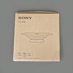 Sony XS-R16 6.5in (16cm/6 1/2in) 3-Way Car Speakers 45W RMS