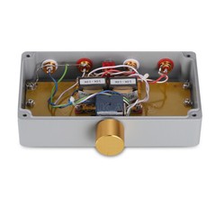 Passive HiFi Stereo Preamp Audio Booster Volume Controller for Power Amplifier